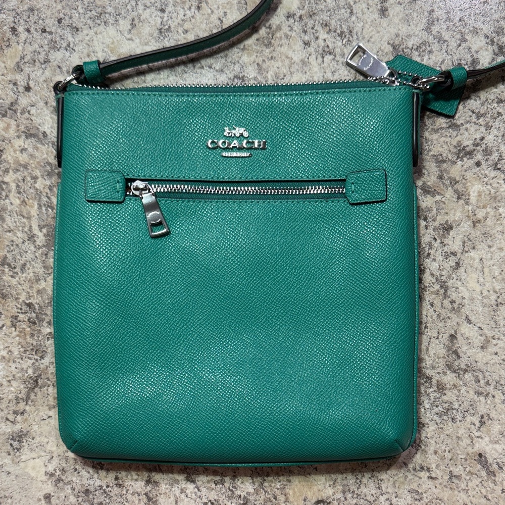 Coach Teal Crossbody Bag